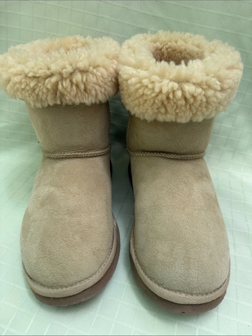 Vintage cozy shearling
